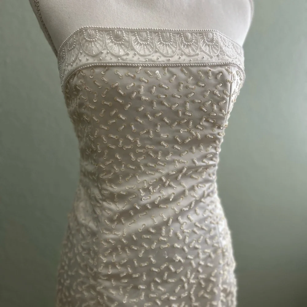 Demetrios Vintage Wedding Dress - Picture 2 of 16